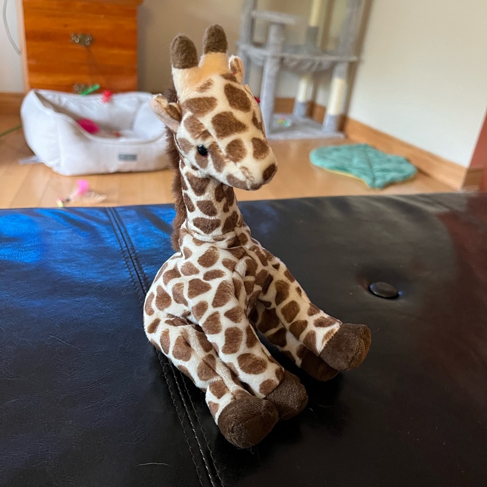 Slamdunk Giraffe Beanie Baby - Original Ty